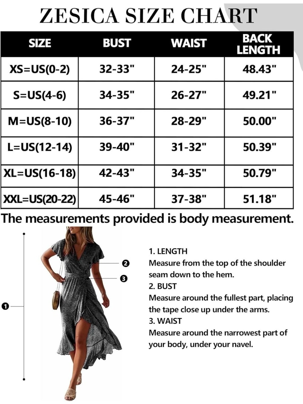 Black Floral Wrap Maxi Dress - small - Picture 9 of 9